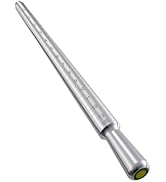 Meowoo Ring Sizer Madrel, Solid Aluminum Mandrel for Ring Measurer and Repair Distorted Ring, Ham...