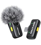 Hollyland Lark A2 Solo Wireless Microphone (Space Gray, with USB-C RX)