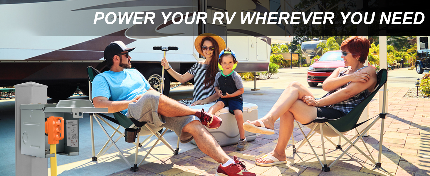 POWER YOUR RV WHEREVER YOU NEED