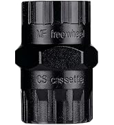 Chrisphil 2 in 1 Speed Cassette Lockring Tool Bike Cassette Wheel Hub Freewheel Crank Removal Tool