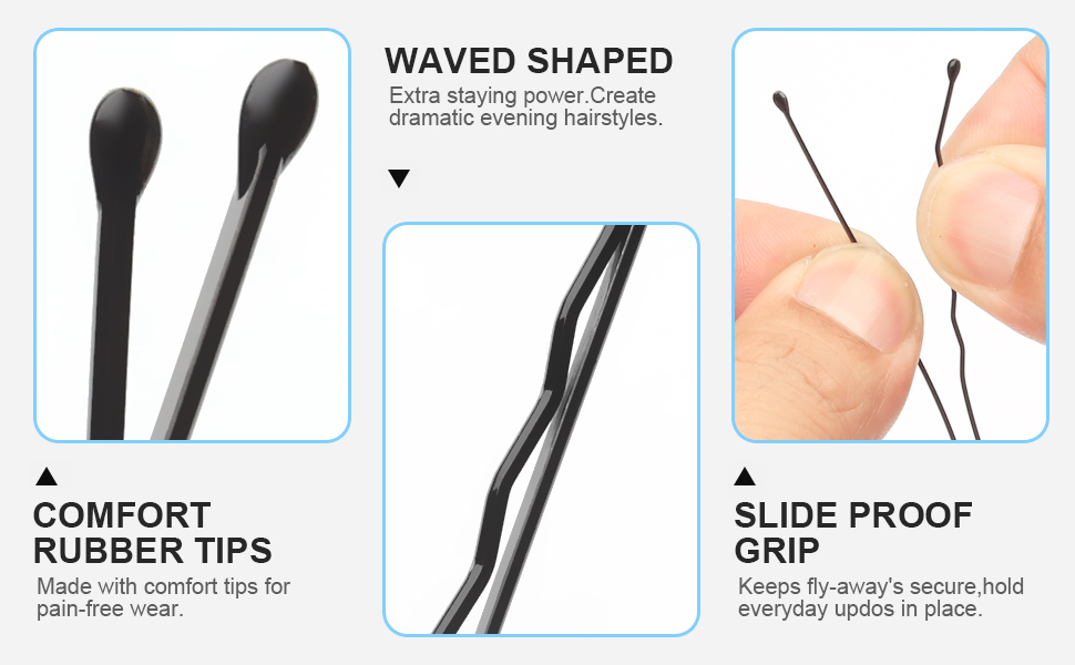 Hair pins for buns