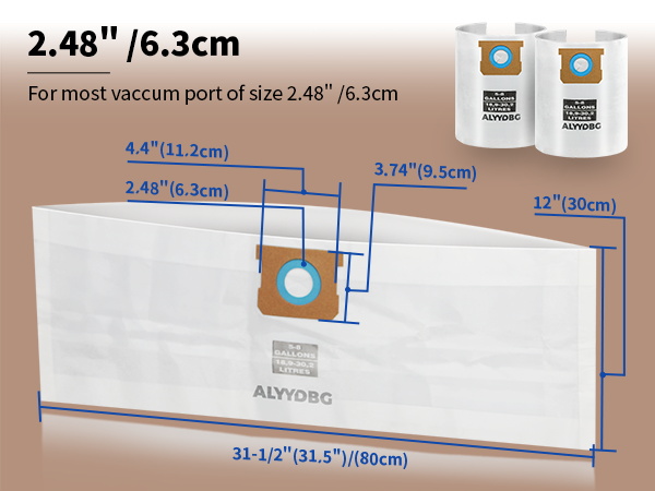 shopvac bags 5 gallon