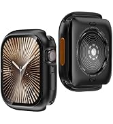 YIJDACASE Rugged Metal Case for 42mm Apple Watch Series 11 10, Black | 42mm Metal Bumper+PC Back ...
