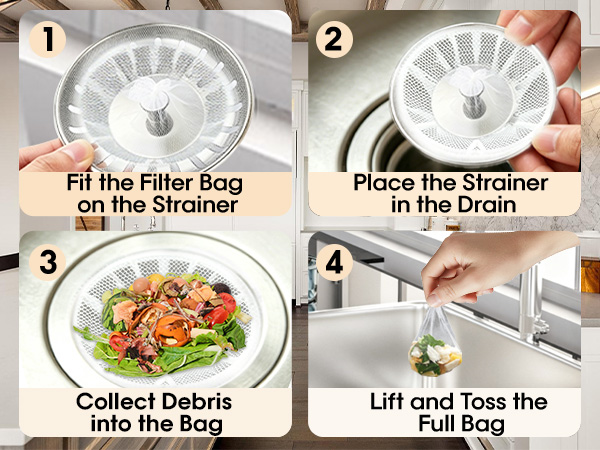 sink drain nets for sourdough
