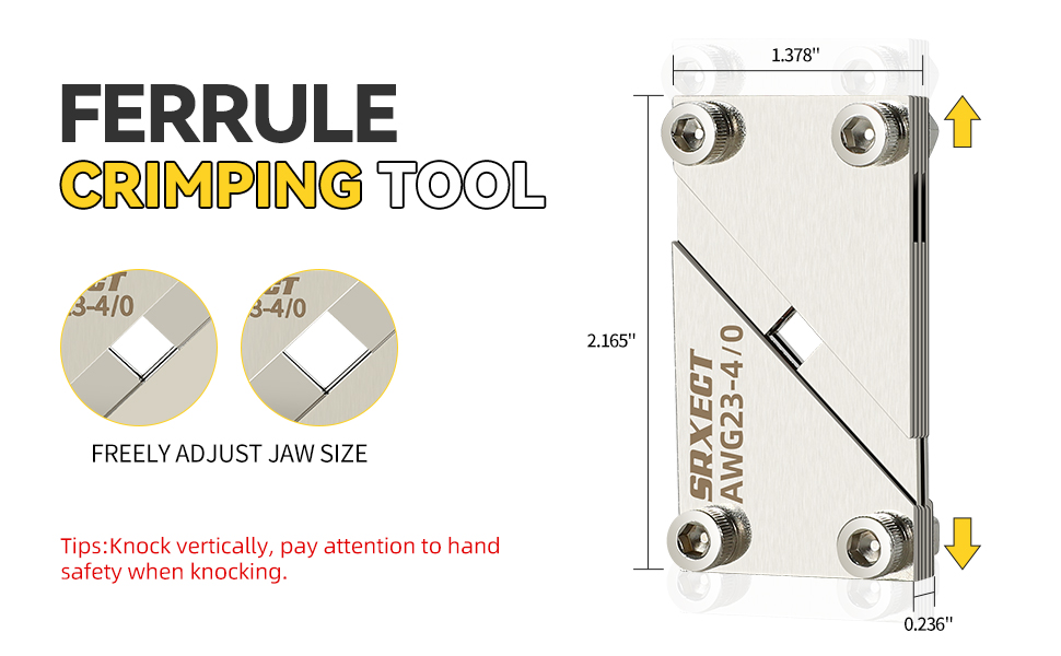 wire ferrules crimper