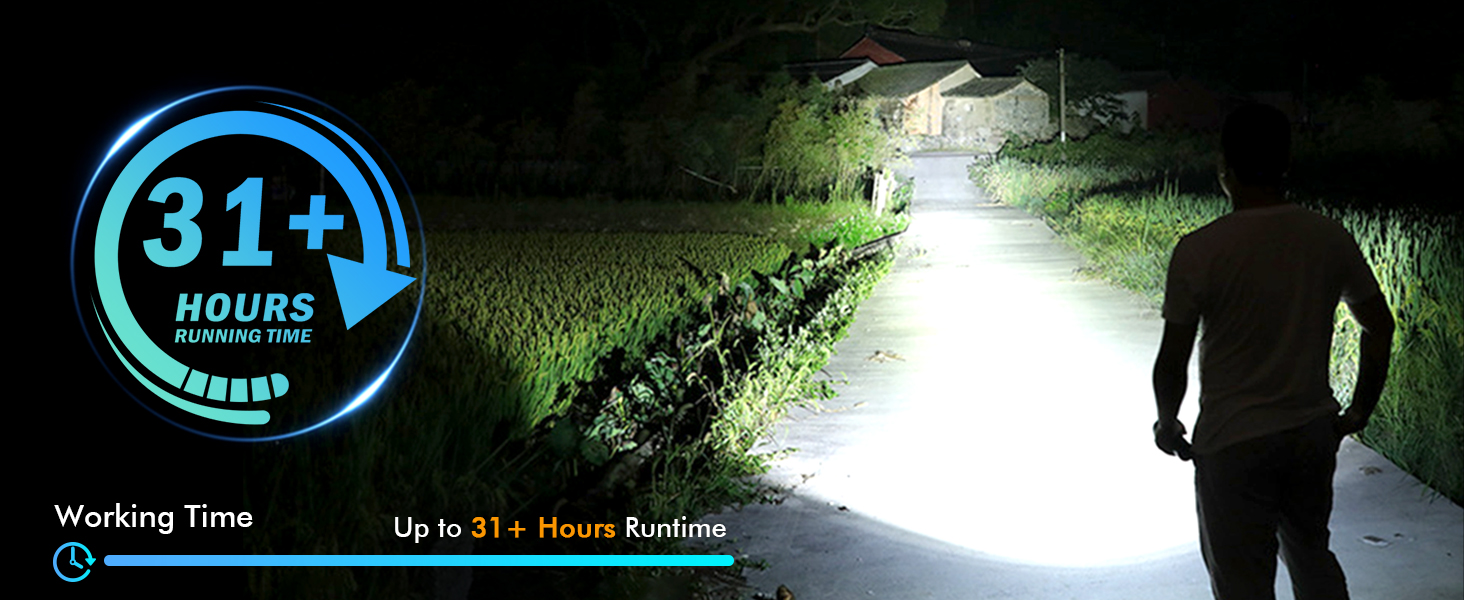 long lasting flashlight