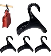 SEEBRIDER Purse Hanger, Purse Holder for Closet Black Backpack Hanger Hook for Organizer Storage ...
