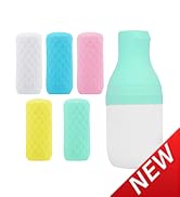 FOROUME 5 Pack Travel Essentials Silicone Bottle Covers, Cruise Ship Essentials, Travel Accessori...