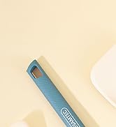 Cosamtec Silicone Mini Spatula Flexible Beveled Turner with Stainless Steel Inner Core and Nylon ...