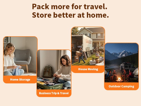 Efficient & Portable Storage Solution for Travel Essentials
