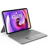 AUSDOM iPad 10th Generation Keyboard, Multi-touch Trackpad Keyboard with Magnetic Split Stand Cas...