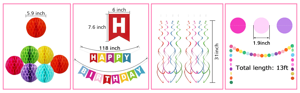 happy birthday decorations