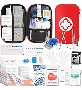 315 PCS First Aid Kit,Trauma Kit with Essential Emergency Medical Supplies, Suitable for Travel H...