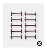 THE ORIGINAL STRETCHLACE No-Tie Elastic Silicone Dress Shoelaces - Tieless Stretch Laces That Tur...