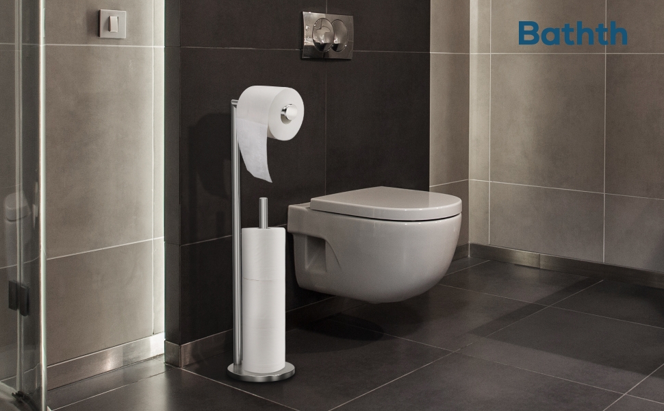 toilet paper holder stand
