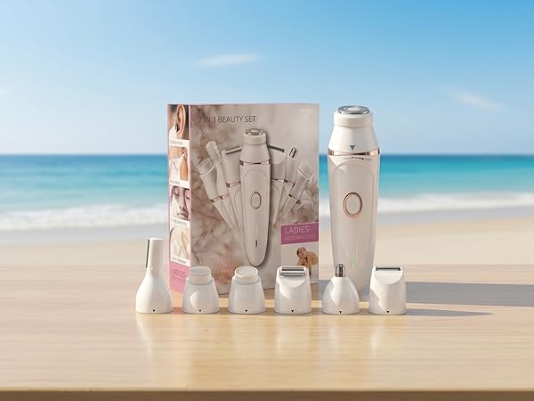 7-in-1 Electric Razors for Women,Bikini Trimmer for Women,