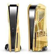 SIKEMAY PS5 Plates for Playstation 5 Disc Edition, PS5 Face Plates Cover Shell with Cooling Vents...