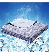 LUXEAR Cooling Blanket for Hot Sleepers Night Sweats Japanese Q-Max>0.5 Arc-Chill Cooling Fiber K...
