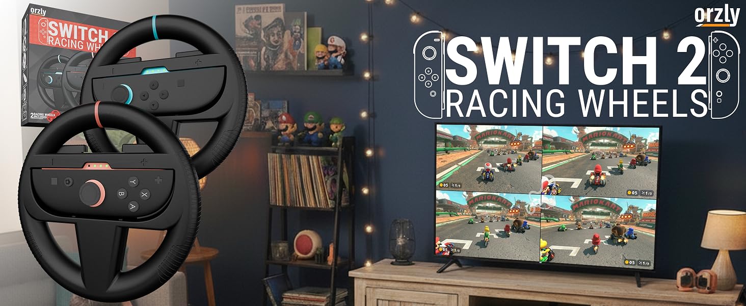Orzly Nintendo Switch 2 Wheels