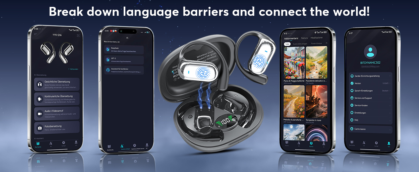 AI translation earbuds