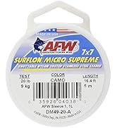 American Fishing Wire Surflon Micro Supreme Nylon Coated 7x7 Stainless Steel Leader Wire