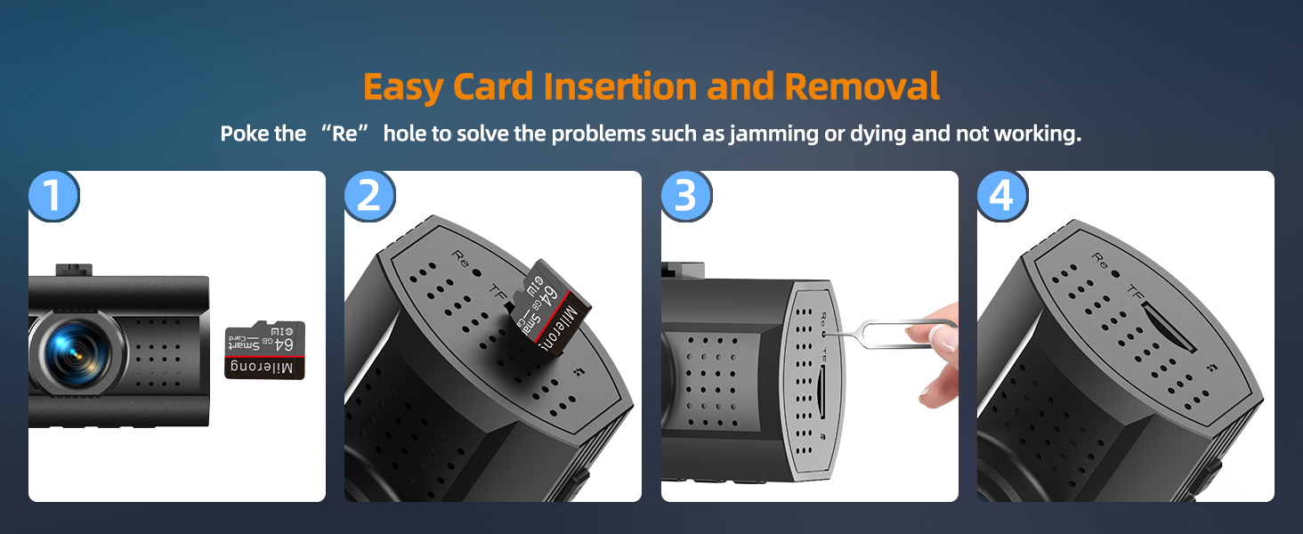 dash cam dual camera front and inside