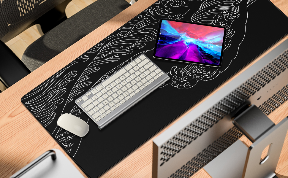 mouse pad mat desk gaming mousepad large xxl xl big extended pc computer accessories keyboard