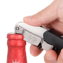 Corkscrew Wine Opener Heavy Duty Stainless Steel Wine Bottle Opener with Foil Cutter