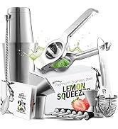 Eatex Bar Set Cocktail Shaker Set - Stainless Steel Bartender Kit, 16 Piece Cocktail Kit, Complet...