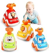 ALASOU Animal Car Toys for 1 2 Year Old Boy|Baby Toys 12-18 Months|1 2 Year Old Boy Christmas Bir...