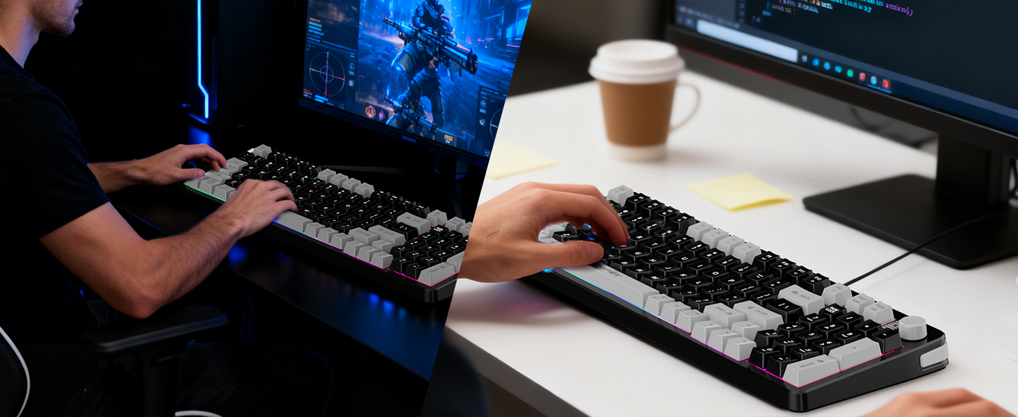 keyboard and mouse