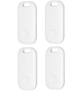 4 Pack Key Finder Smart Bluetooth Tracker Item Finder Work with Apple Find My Item Locator Anti-L...