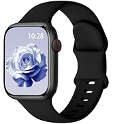 Sport Silicone Band Compatible with Apple Watch Bands 38mm 40mm 41mm 42mm 44mm 45mm 46mm 49mm for...