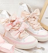 Stripe Ribbon Shoelaces for Sneakers