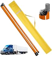 20FT Load Height Measuring Stick, Imperial & Metric Measurement Sticks for Trucks, Car Hauler, Tr...