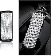 Bling Handbrake Cover for Women,Men Universal Diamond Rhinestone Car Hand Brake Protector from Sc...
