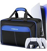 COMECOI Carrying Case for PS5, Travel Case for PS 5 Protective, Large Capacity Storage Bag Compat...