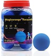 Magicorange 15 Pack Racquetball Multi Colored Racquetballs High Bounce Rubber Racquetballs