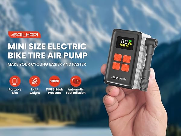 mini bike pump electric