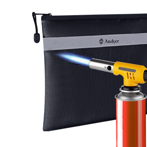 fire proof safes for documents secret safe cash money bags with zipper birth certificate protector