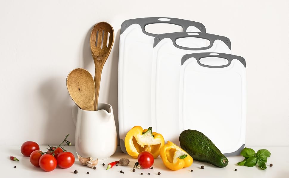homwe kitchen cutting board set
