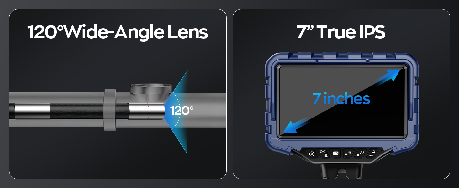 Endoscope with Semi-Rigid Snake Camera