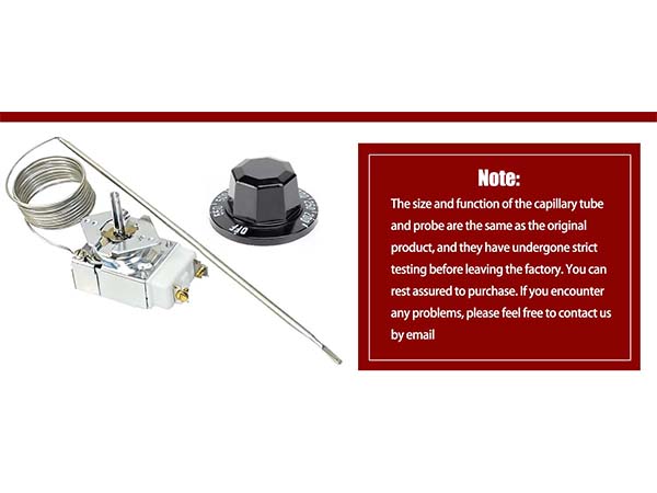1191727, RX-34-60 Thermostat(with 550 F Thermostat 1190573 Knob)