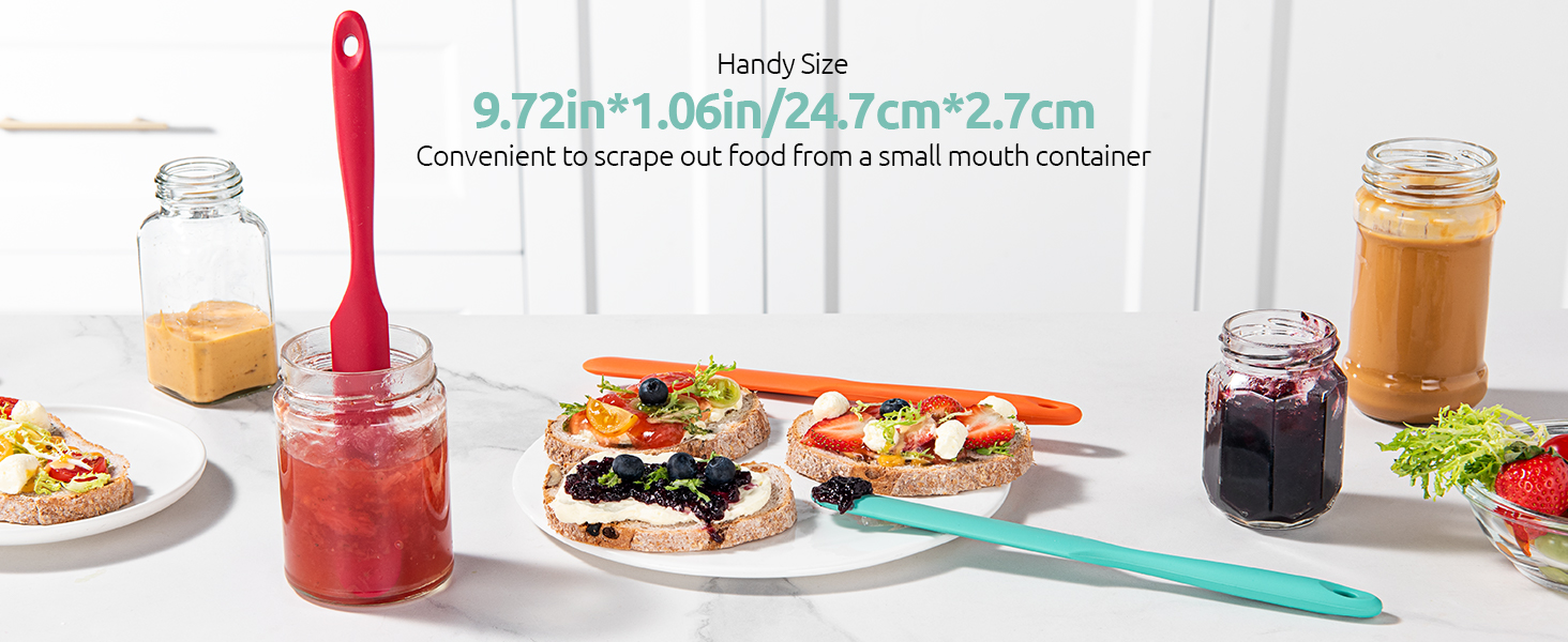 silicone jar spatula