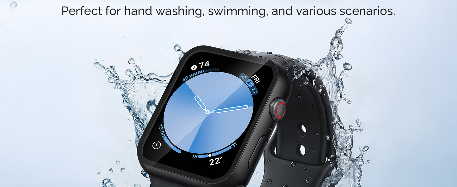 Waterproof Case for Apple Watch SE3/SE2/SE/S6/S5/S4 -P3