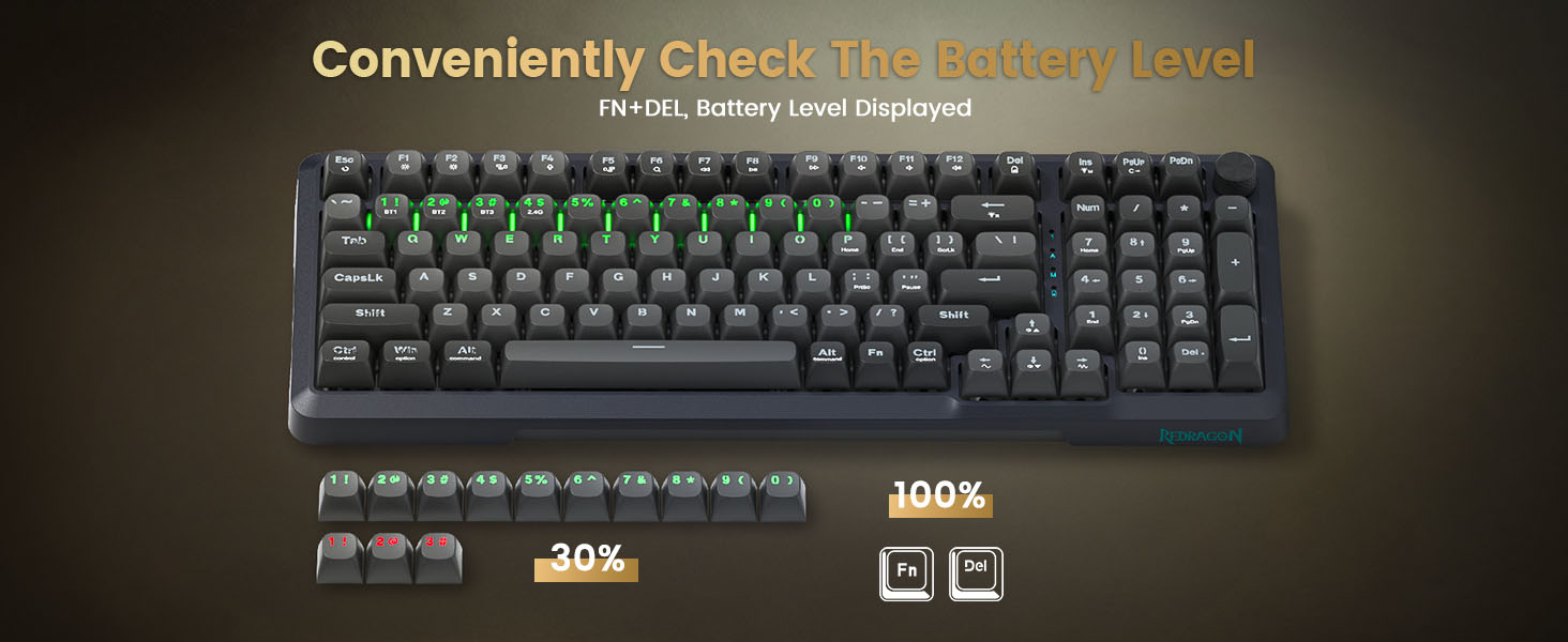 check The battery level