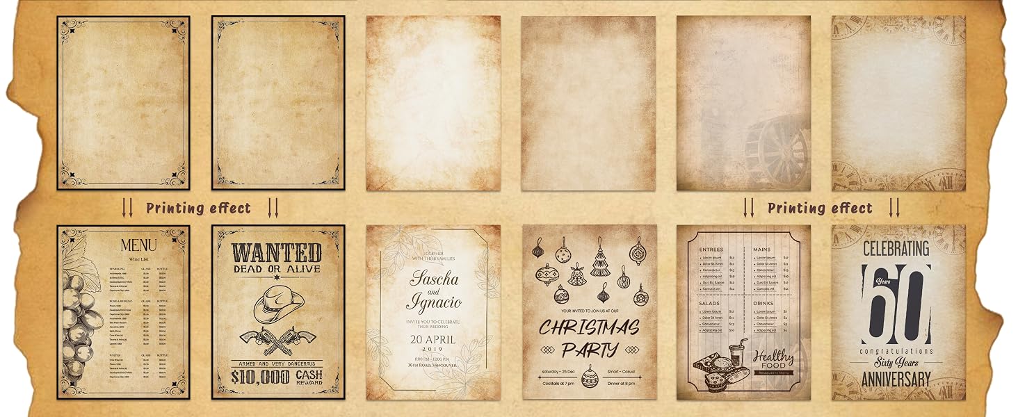 parchment paper for writing