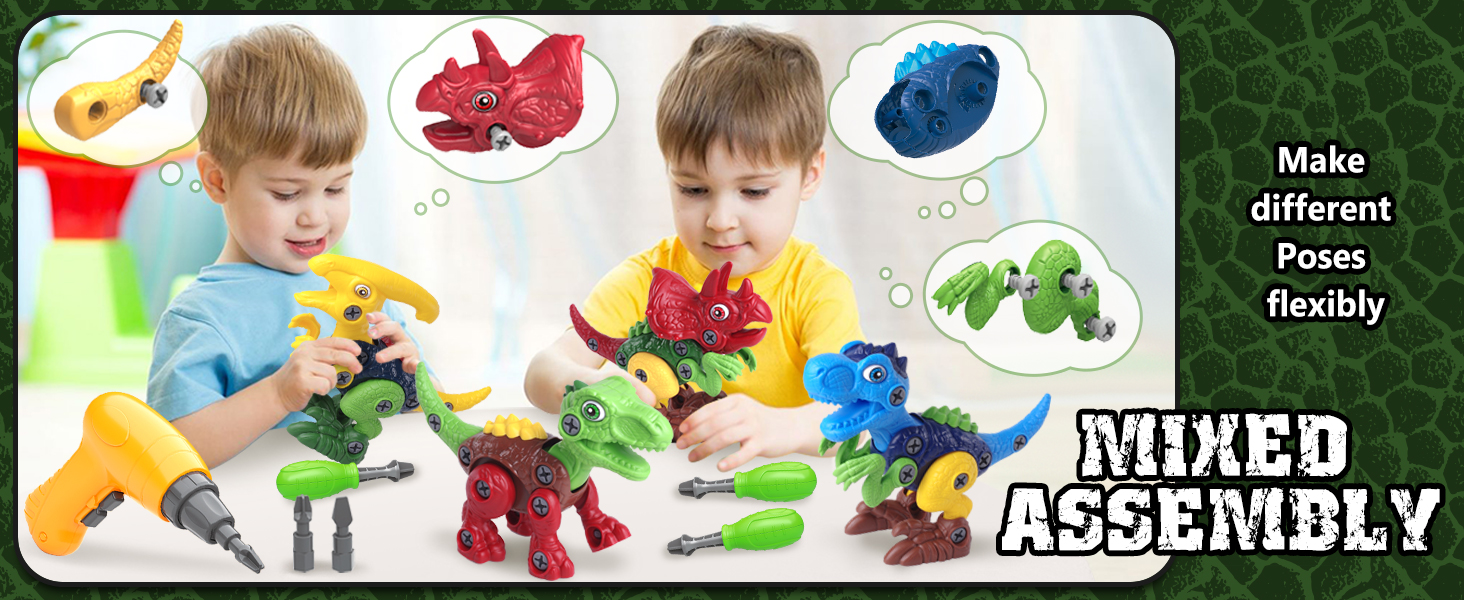 Dinosaur Toys for 3, 4, 5, 6, 7 Year Old Boy