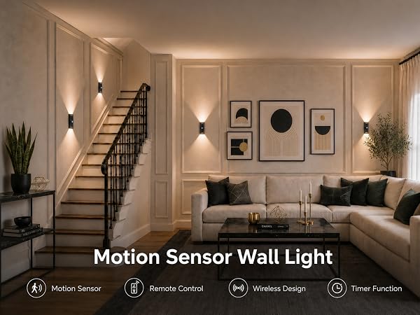 motion sensor wall light