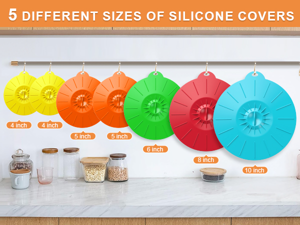 silicone stretch lids